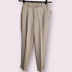 Focus 2000 Pants Womens 8P Beige Career Dress NWT
